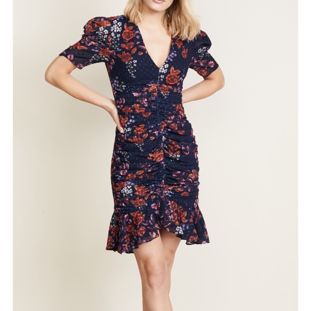 KEEPSAKE Floral Cocktail Dress